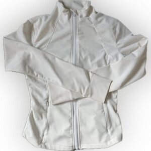 HALARA Cream Zip-Up Jacket